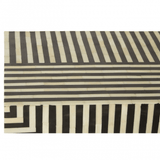 Meridian Bone Inlay Stripe Design Console Table