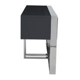 Verona Grey Finish Console Table