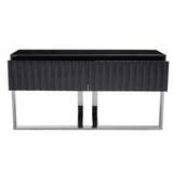 Verona Grey Finish Console Table