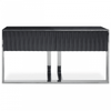 Verona Grey Finish Console Table