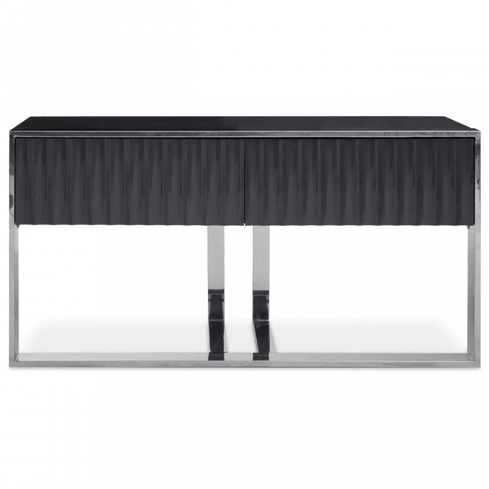 Verona Grey Finish Console Table