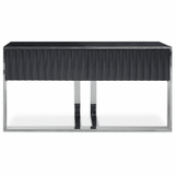 Verona Grey Finish Console Table