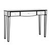 Sylvie Gwenda Console Table With Mirrored Frame