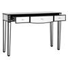 Sylvie Gwenda Console Table With Mirrored Frame