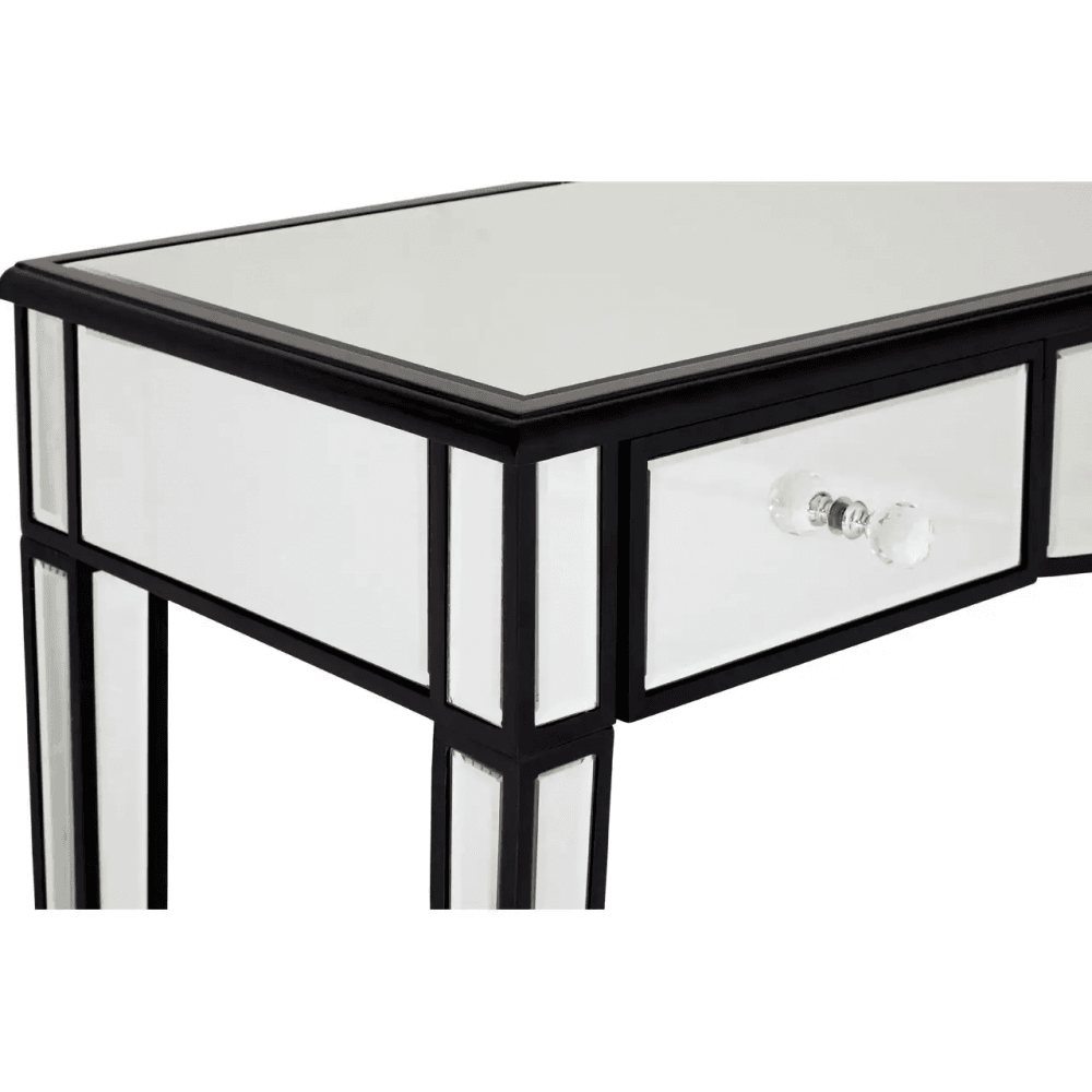 Sylvie Gwenda Console Table With Mirrored Frame