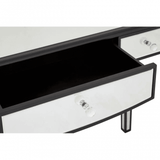 Sylvie Gwenda Console Table With Mirrored Frame