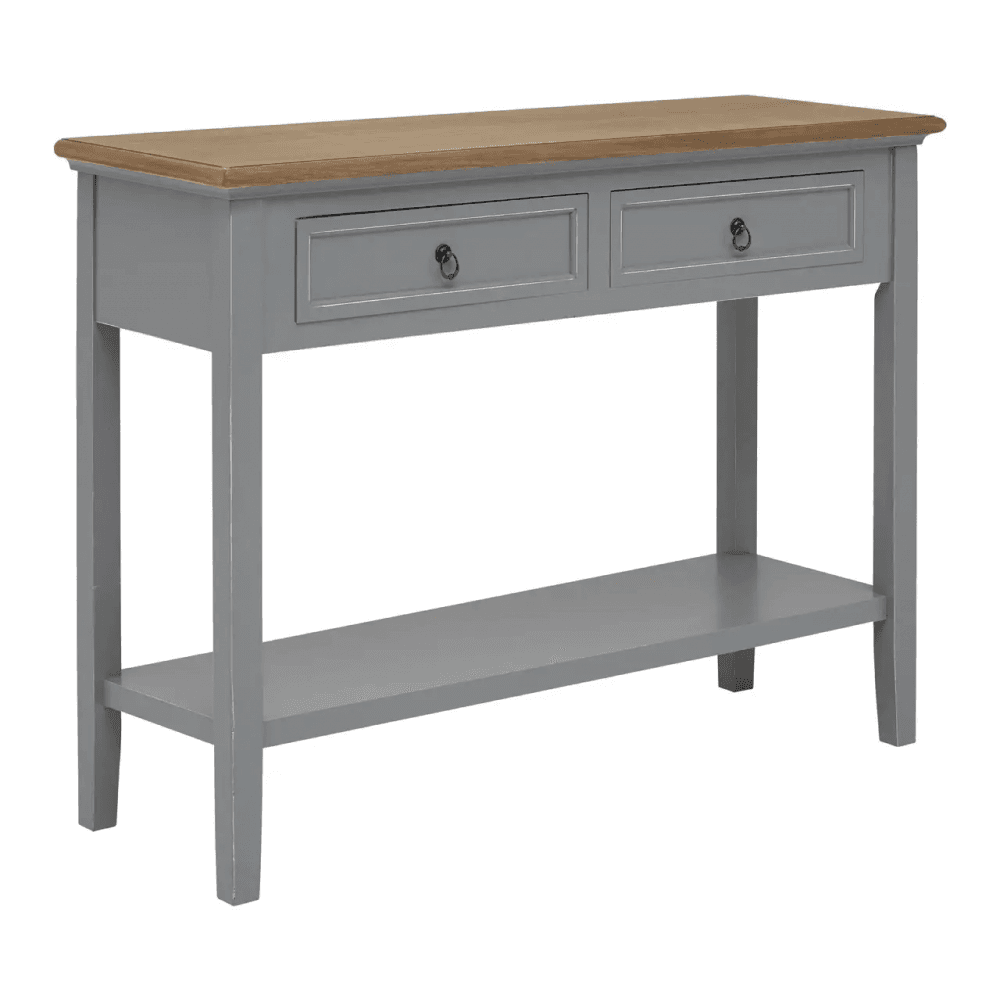 Darlington Antique Grey Console Table