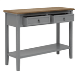 Darlington Antique Grey Console Table