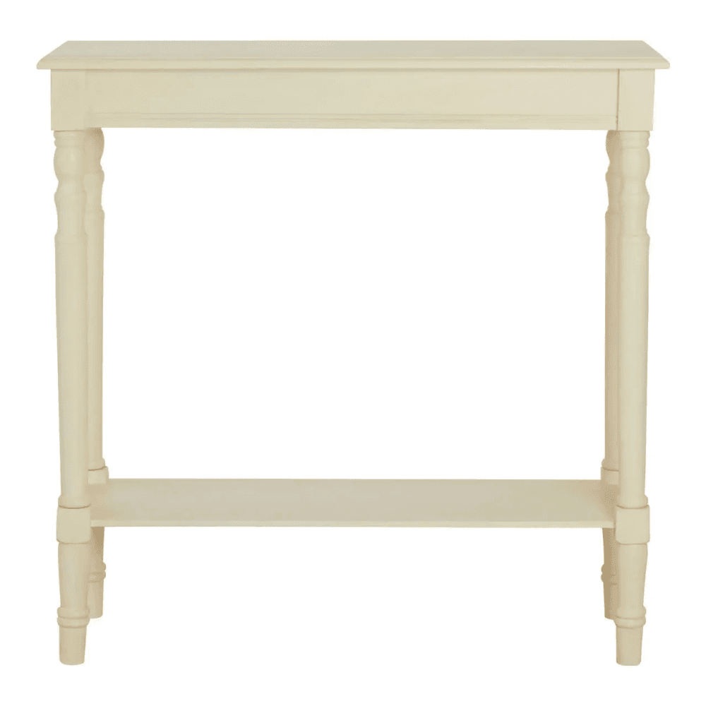 Lancaster Antique White Console Table