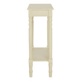 Lancaster Antique White Console Table