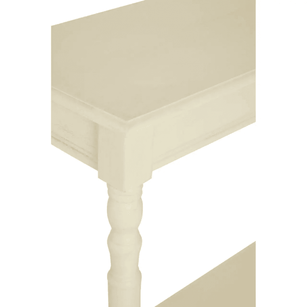 Lancaster Antique White Console Table