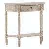 Lancaster Half Moon 1 Drawer Console Table