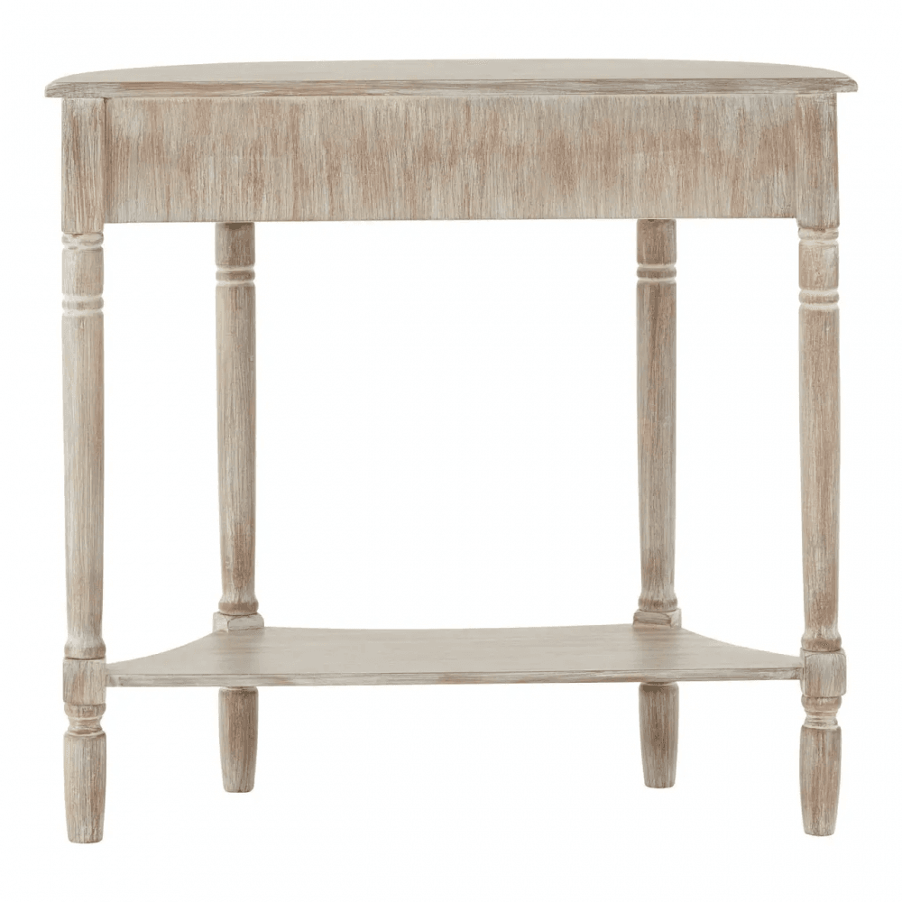 Lancaster Half Moon 1 Drawer Console Table