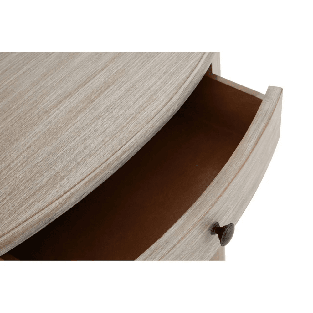 Lancaster Half Moon 1 Drawer Console Table