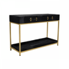 Lancaster Townhouse Hair On Hide Console Table