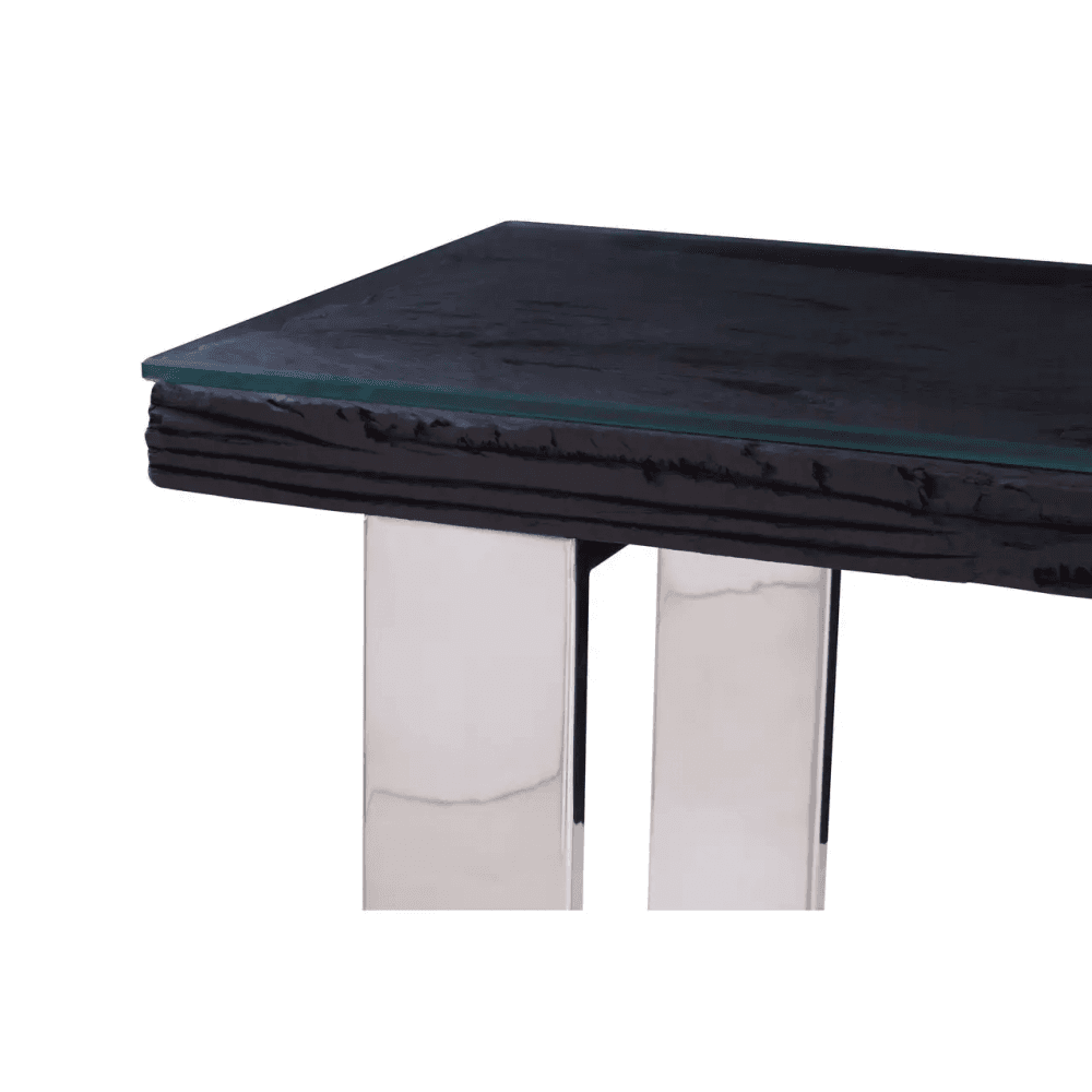Orion Small Black Console Table