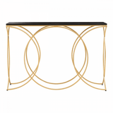Roxa Black Console Table