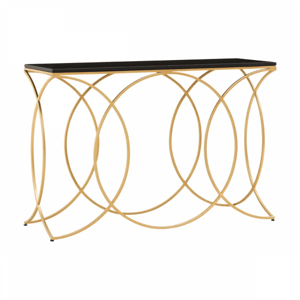 Roxa Black Console Table