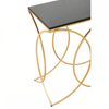 Roxa Black Console Table