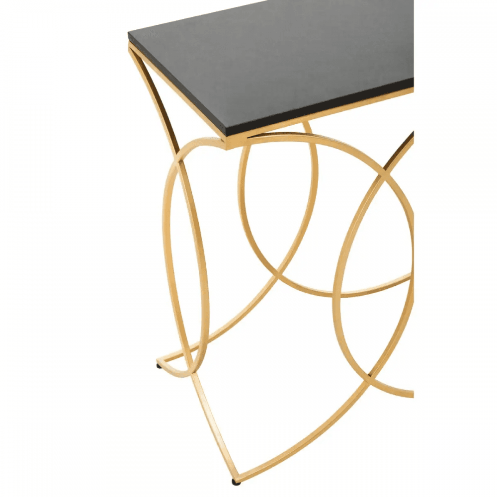 Roxa Black Console Table