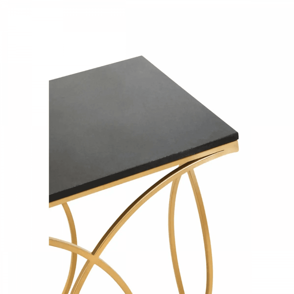 Roxa Black Console Table