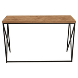 Beckford Console With Natural Parquet Top