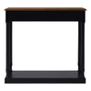 Arden 1 Drawer Black Console Table