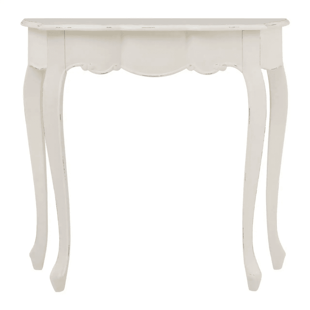 Arden White Console Table