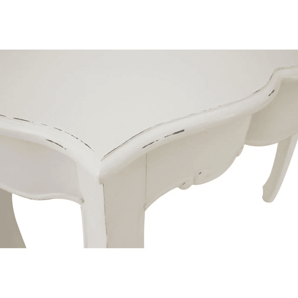 Arden White Console Table