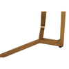 Elara White Marble Console Table With Brushed Gold Base