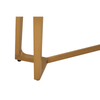 Elara White Marble Console Table With Brushed Gold Base