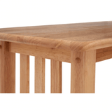 Kensington Natural Rectangular Console Table