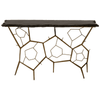 Kensington Black Stone Top Console Table
