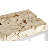 Sterling Cheese Stone Console Table