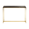 Sterling Dark Petrified Wood Console Table