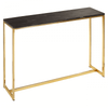 Sterling Dark Petrified Wood Console Table