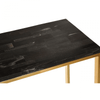 Sterling Dark Petrified Wood Console Table