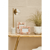 Sterling Petrified Wood Console Table