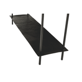 Titan Black Marble Console Table