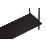 Titan Black Marble Console Table