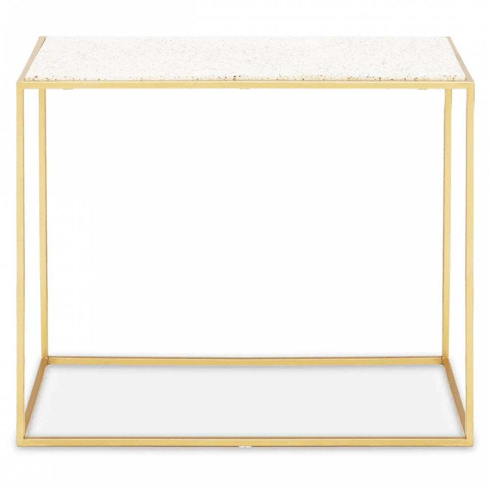 Titan Gold Finish Console Table