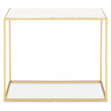 Titan Gold Finish Console Table