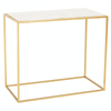 Titan Gold Finish Console Table
