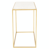 Titan Gold Finish Console Table