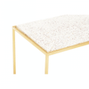 Titan Gold Finish Console Table