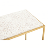 Titan Gold Finish Console Table