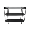 Edge Glass Console Table