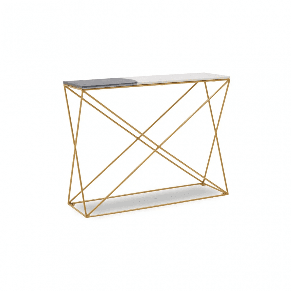 Vero Brass Finished Console