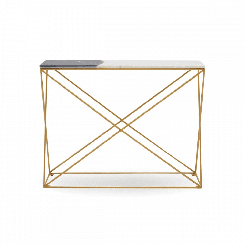 Vero Brass Finished Console
