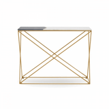Vero Brass Finished Console